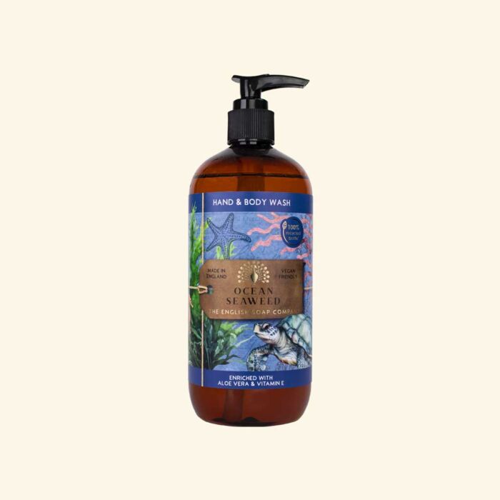 The English Soap Company Anniversary Ocean Seaweed Hand and Body Wash